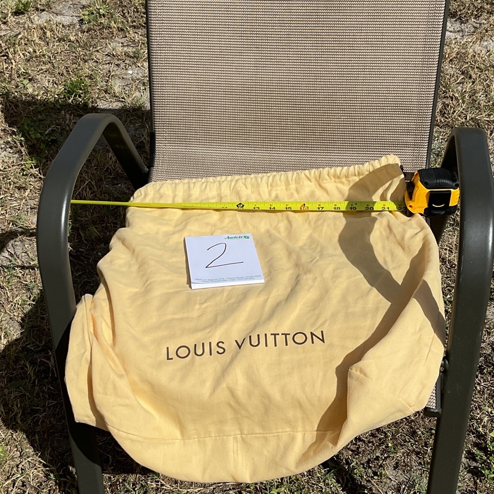 Louis Vuitton 🌟Soft Yellow🌟XL Storage Bag Draw string